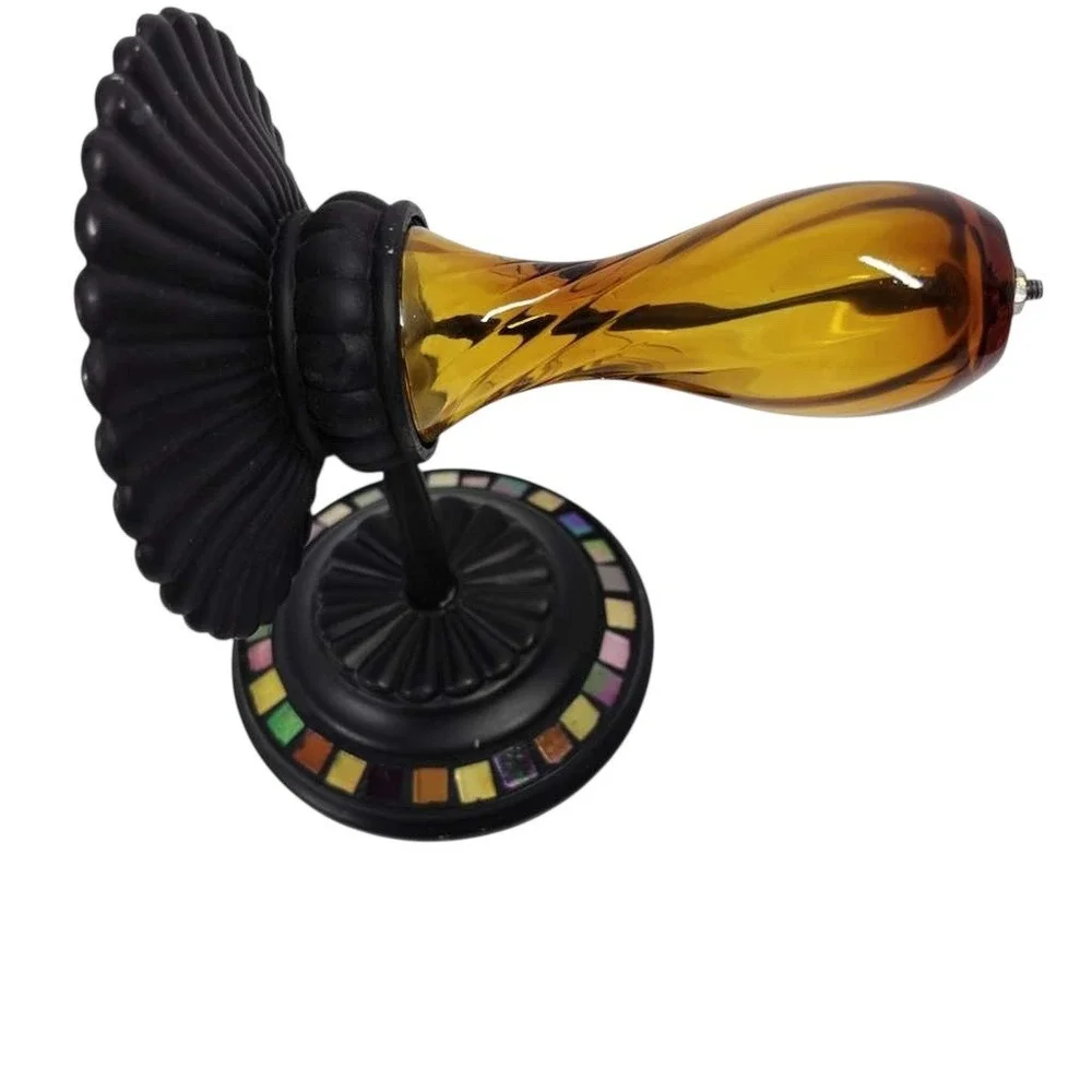 PartyLite P8698 Global Fusion Wall Sconce Peglite Taper Pillar Candle Mosaic‎ - Picture 2 of 7